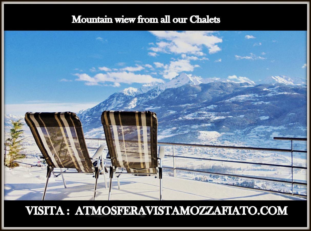 Atmosfera E Vista Mozzafiato Chalets Аоста Екстериор снимка
