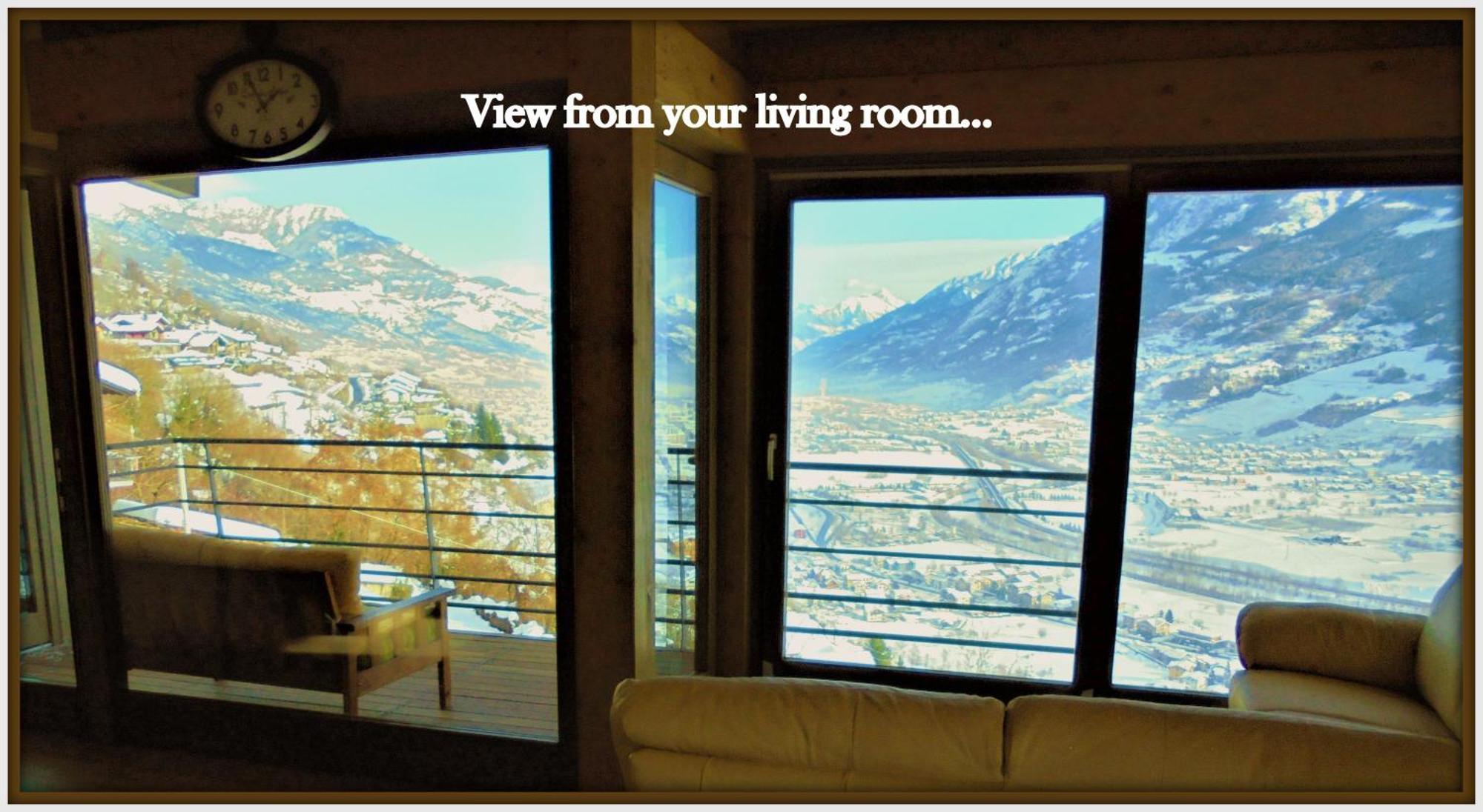 Atmosfera E Vista Mozzafiato Chalets Аоста Стая снимка